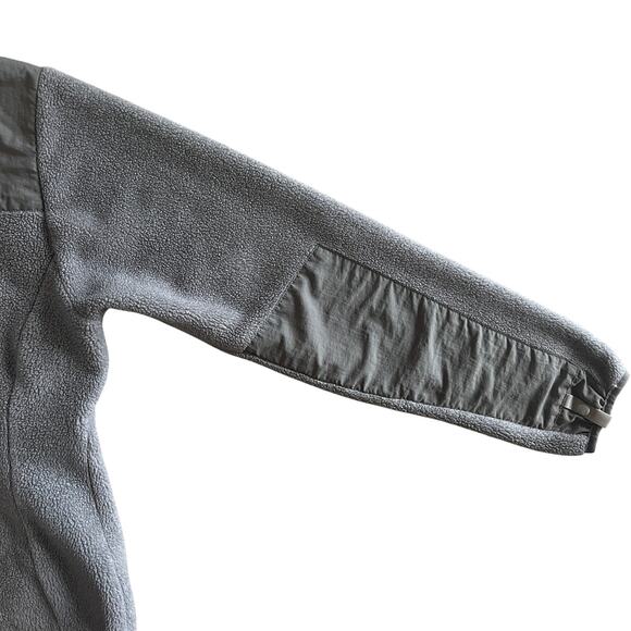 The North Face Polartec Recycled Fleece Jacket Womens Small Gray Full Zip - Picture 14 of 14